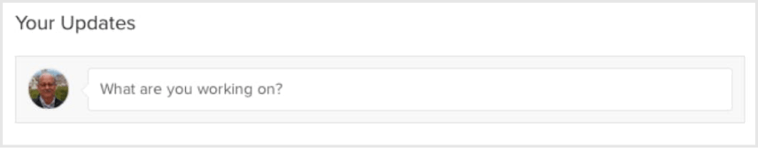 Pros can share updates with their followers on Houzz.