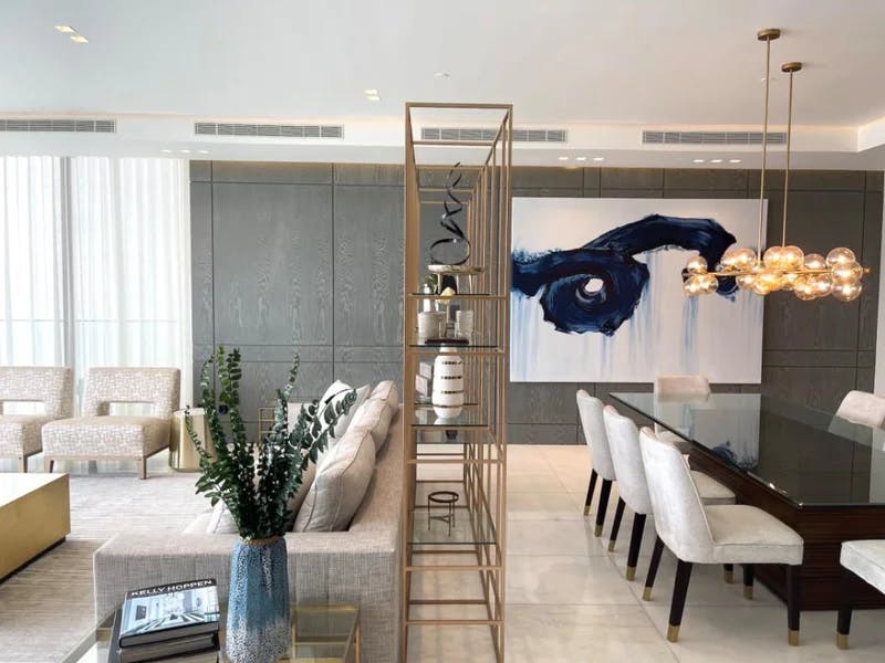 Foto del proyecto "Proyecto de Interiorismo y Reforma (Piso contemporáneo G +T)"