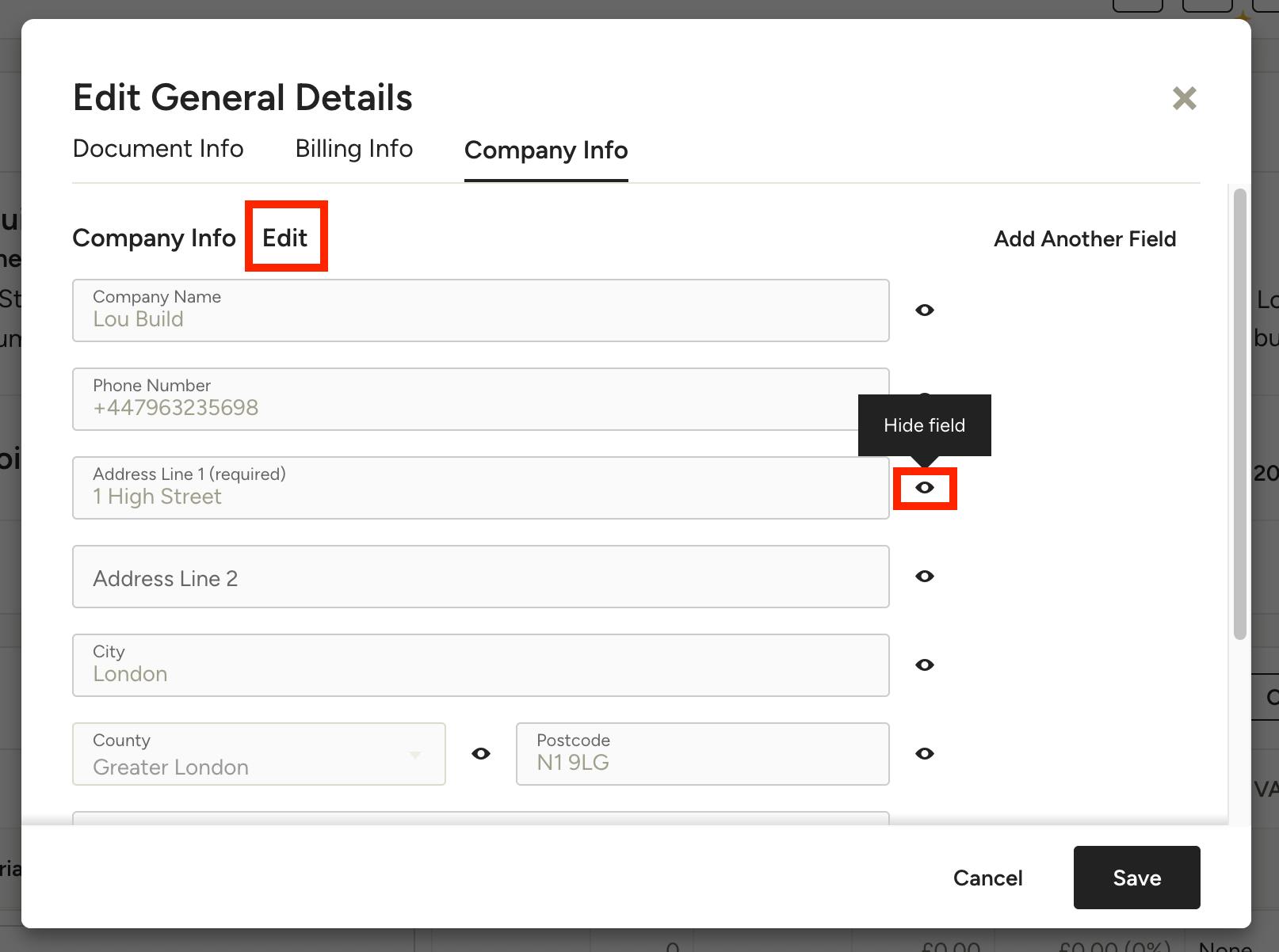 How to Edit Your Document Settings | Houzz Pro