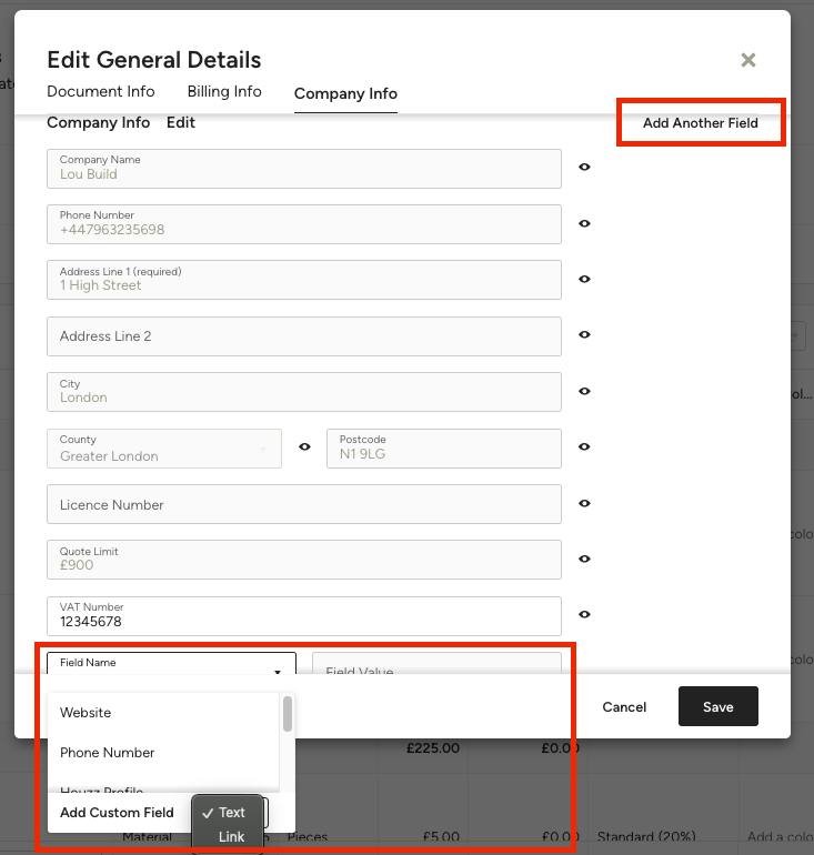 How to Edit Your Document Settings | Houzz Pro