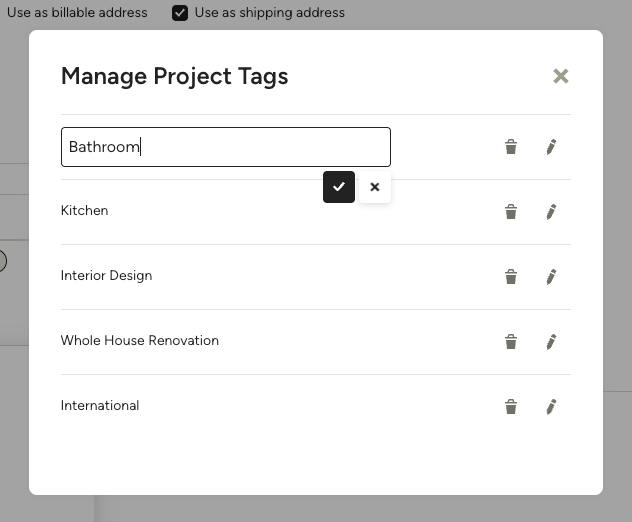 Project Tag How to Organise Projects with Tags | Houzz Pro