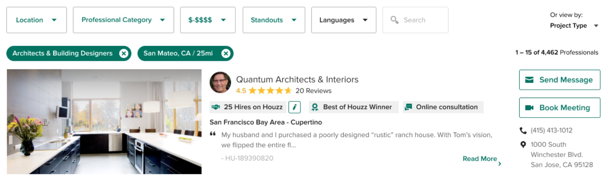 Hires on Houzz 