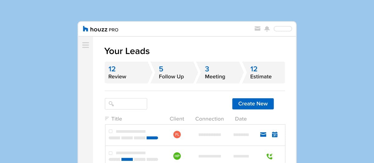 Houzz Pro CRM